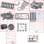 Enginetech RCF281UP Engine Rebuild Kit for 2000-2000 Ford 281 4.6L V8 .030" Over Bore (3.580")