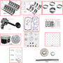Enginetech RCF183PP Engine Rebuild Kit for 2002-2006 Ford 183 3.0L V6 .030" Over Bore (3.535")