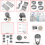 Enginetech RCF244AP Engine Rebuild Kit for 1994-1994 Ford 244 4.0L V6 .020" Over Bore (3.975")