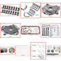 Enginetech RCF281GP Engine Rebuild Kit for 1996-2000 Ford 281 4.6L V8 .040" Over Bore (3.590")