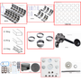 Enginetech RCF183FP Engine Rebuild Kit for 1999-1999 Ford 183 3.0L V6 .030" Over Bore (3.535")