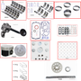 Enginetech RCF183PP Engine Rebuild Kit for 2002-2006 Ford 183 3.0L V6 .020" Over Bore (3.525")