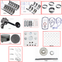 Enginetech RCF183H Engine Rebuild Kit for 2001-2001 Ford 183 3.0L V6 .040" Over Bore (3.545")