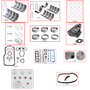 Enginetech RCF140JP Engine Rebuild Kit for 1989-1990 Ford 140 2.3L 4-Cyl .040" Over Bore (3.820")