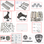 Enginetech RCF302FP Engine Rebuild Kit for 1985-1986 Ford 302 5.0L V8 .060" Over Bore (4.060")
