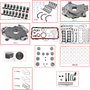 Enginetech RCF330KP Engine Rebuild Kit for 2007-2009 Ford 330 5.4L V8 Standard Bore (3.550")