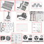 Enginetech RCF351WFP Engine Rebuild Kit for 1983-1986 Ford 351 5.8L V8 .060" Over Bore (4.060")