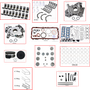 Enginetech RCF330GP Engine Rebuild Kit for 2004-2006 Ford 330 5.4L V8 .040" Over Bore (3.590")