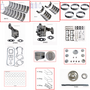 Enginetech RCF460B Engine Rebuild Kit for 1988-1992 Ford 460 7.5L V8 .060" Over Bore (4.420")
