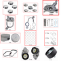 Enginetech RCGM1.6P Engine Rebuild Kit for 2004-2005 Chevy 1.6L 4-Cyl .020" Over Bore (3.130")