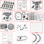 Enginetech RCHY3.5P Engine Rebuild Kit for 2002-2006 Hyundai 3.5L V6 Standard Bore (3.660")