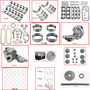 Enginetech RCIS3.1A Engine Rebuild Kit for 1991-1994 Isuzu 3.1L V6 Standard Bore (3.505")
