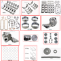 Enginetech RCIS3.1A Engine Rebuild Kit for 1991-1994 Isuzu 3.1L V6 .030" Over Bore (3.535")