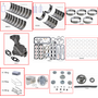 Enginetech RCF390P Engine Rebuild Kit for 1968-1973 Ford 390 6.4L V8 .060" Over Bore (4.110")