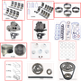 Enginetech RCJ150C Engine Rebuild Kit for 1994-1995 Jeep 150 2.5L 4-Cyl .040" Over Bore (3.915")