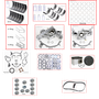 Enginetech RCNI3.3AP Engine Rebuild Kit for 1999-2002 Mercury 3.3L V6 .040" Over Bore (3.640")