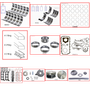 Enginetech RCJ232AP Engine Rebuild Kit for 2007-2010 Jeep 232 3.8L V6 Standard Bore (3.780")
