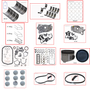 Enginetech RCMI2.0AP Engine Rebuild Kit for 1992-1992 Mitsubishi 2.0L 4-Cyl .040" Over Bore (3.385")