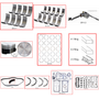 Enginetech RCVW1.8P Engine Rebuild Kit for 1997-2006 Audi 1.8L 4-Cyl Standard Bore (3.190")