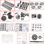 Enginetech RCP400 Engine Rebuild Kit for 1972-1978 Pontiac 400 6.6L V8 .060" Over Bore (4.180")