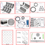 Enginetech RCS1.9AP Engine Rebuild Kit for 1999-1999 Saturn 1 1.9L 4-Cyl Standard Bore (3.230")