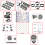 Enginetech RCJ232 Engine Rebuild Kit for 1964-1979 Jeep 232 3.8L V6 .040" Over Bore (3.790")