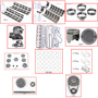 Enginetech RCJ258A Engine Rebuild Kit for 1981-1981 Jeep 258 4.2L V6 .040" Over Bore (3.790")