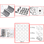 Enginetech RMC134JP Engine ReMain Kit for 2005-2006 Saturn 134 2.2L 4-Cyl .020" Over Bore (3.405")
