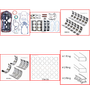 Enginetech RMB3800KP Engine ReMain Kit for 2000-2002 Buick 3800 3.8L V6 .020" Over Bore (3.820")