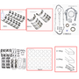 Enginetech RMC207FP Engine ReMain Kit for 2004-2005 Chevy 207 3.4L V6 .020" Over Bore (3.640")