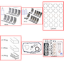 Enginetech RMCR148P Engine ReMain Kit for 1995-1997 Chrysler 2.4L 4-Cyl .030" Over Bore (3.475")