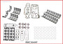 Enginetech RMC364AP Engine ReMain Kit for 2001-2007 GMC 364 6.0L V8 .020" Over Bore (4.020")