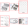 Enginetech RMCR148EP Engine ReMain Kit for 2002-2004 Chrysler 2.4L 4-Cyl .030" Over Bore (3.475")