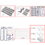 Enginetech RMC305BP Engine ReMain Kit for 1986-1995 Chevy 305 5.0L V8 .040" Over Bore (3.775")
