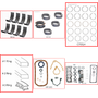 Enginetech RMCR1.5P Engine ReMain Kit for 1991-1994 Dodge 1.5L 4-Cyl Standard Bore (2.970")