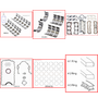 Enginetech RMF244P Engine ReMain Kit for 1990-1993 Ford 244 4.0L V6 .020" Over Bore (3.975")