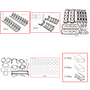 Enginetech RMF302A Engine ReMain Kit for 1965-1983 Ford 302 5.0L V8 .030" Over Bore (4.030")