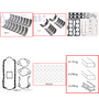 Enginetech RMF429AP Engine ReMain Kit for 1993-1995 Ford 429 7.0L V8 Standard Bore (4.360")