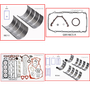 Enginetech RMG146P Engine ReMain Kit for 1996-1999 Pontiac 146 2.4L 4-Cyl .020" Over Bore (3.565")