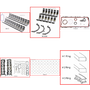 Enginetech RMF415P Engine ReMain Kit for 1997-2003 Ford 415 6.8L V10 .020" Over Bore (3.570")