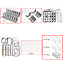 Enginetech RMF460FP Engine ReMain Kit for 1992-1994 Ford 460 7.5L V8 .040" Over Bore (4.400")