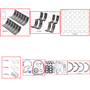 Enginetech RMTO3.0CP Engine ReMain Kit for 1999-2006 Toyota 3.0L V6 .020" Over Bore (3.465")