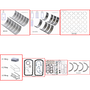 Enginetech RMTO3.0P Engine ReMain Kit for 1988-1995 Toyota 3.0L V6 .020" Over Bore (3.465")