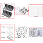 Enginetech RMNI3.3P Engine ReMain Kit for 1996-2002 Nissan 3.3L V6 .040" Over Bore (3.640")