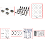 Enginetech RMVW1.8AP Engine ReMain Kit for 2000-2006 Volkswagen 1.8L 4-Cyl .020" Over Bore (3.210")