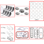 Enginetech RMNI2.4P Engine ReMain Kit for 1985-1985 Nissan 2.4L 4-Cyl .020" Over Bore (3.525")