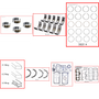 Enginetech RMVW2.0AP Engine ReMain Kit for 1999-2004 Volkswagen 2.0L 4-Cyl .020" Over Bore (3.270")