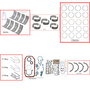Enginetech RMTO22RAP Engine ReMain Kit for 1981-1982 Toyota 2.4L 4-Cyl .040" Over Bore (3.660")