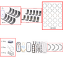 Enginetech RMTO1.6BP Engine ReMain Kit for 1988-1993 Toyota 1.6L 4-Cyl Standard Bore (3.190")
