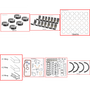 Enginetech RMTO2.8AP Engine ReMain Kit for 1984-1984 Toyota 2.8L V6 Standard Bore (3.270")
